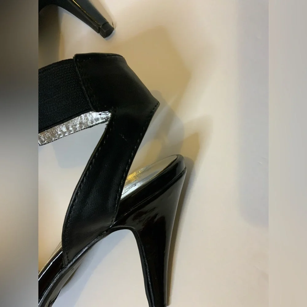 Coach and Four Black Heels